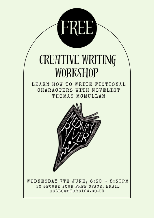 Creative Writing Workshop: Learn how to write fictional characters with novelist Thomas McMullan