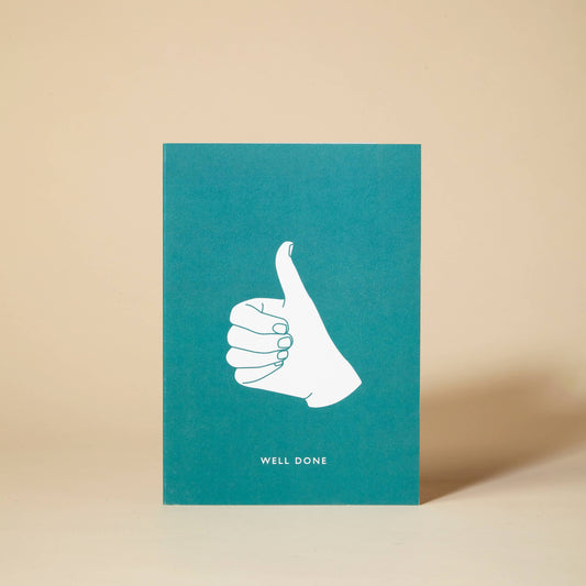 'Well Done' Greeting Card