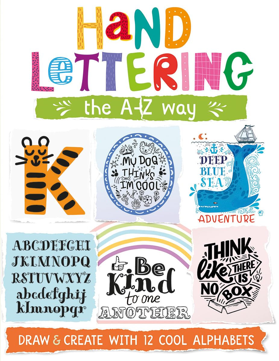 Hand Lettering the A-Z Way by Elizabeth Golding