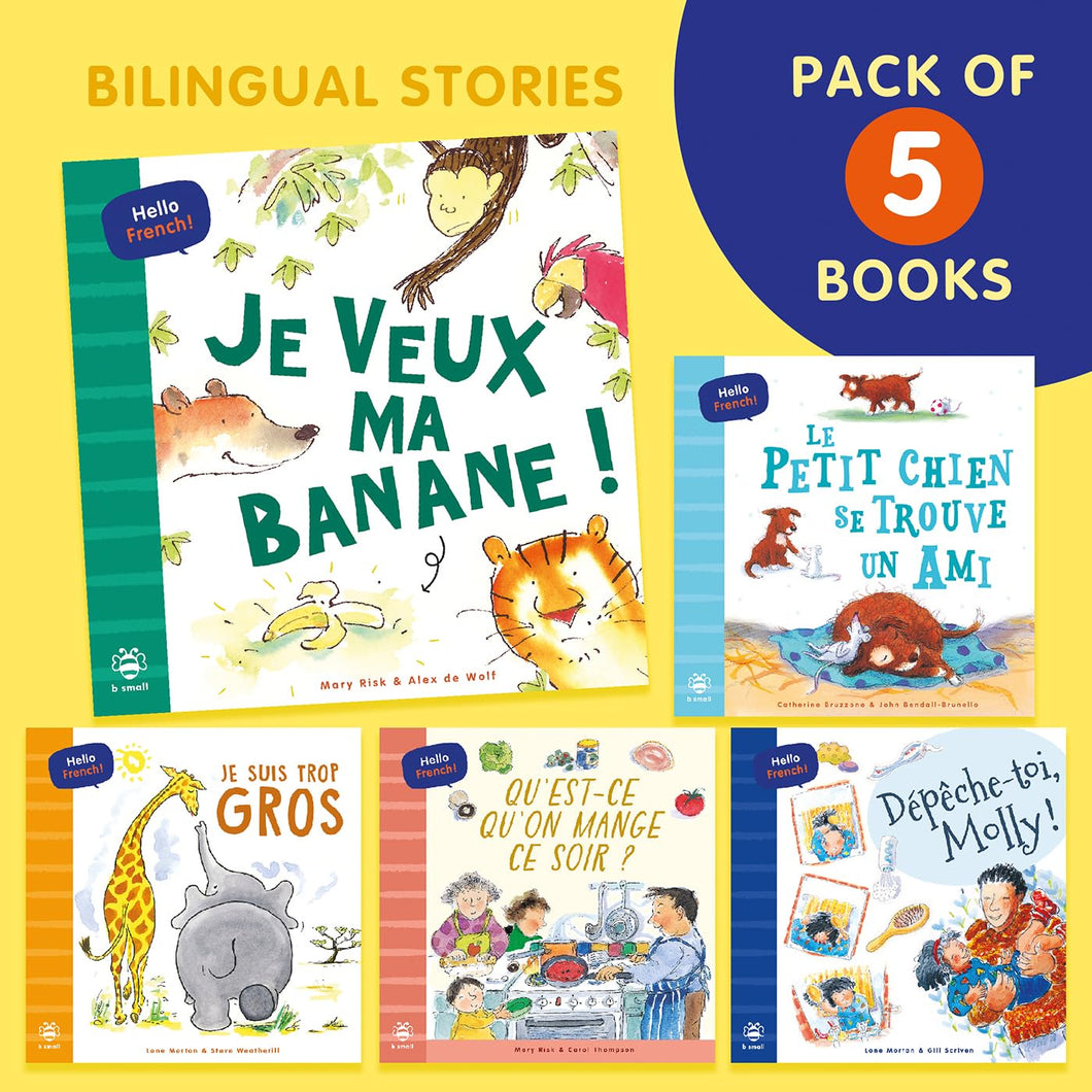 Hello French! Story Pack : Bilingual French-English Edition by Mary Risk, Lone Morton and Catherine Bruzzone