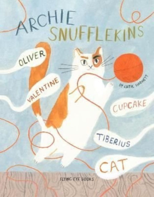 Archie Snufflekins Oliver Valentine Cupcake Tiberius Cat by Katie Harnett